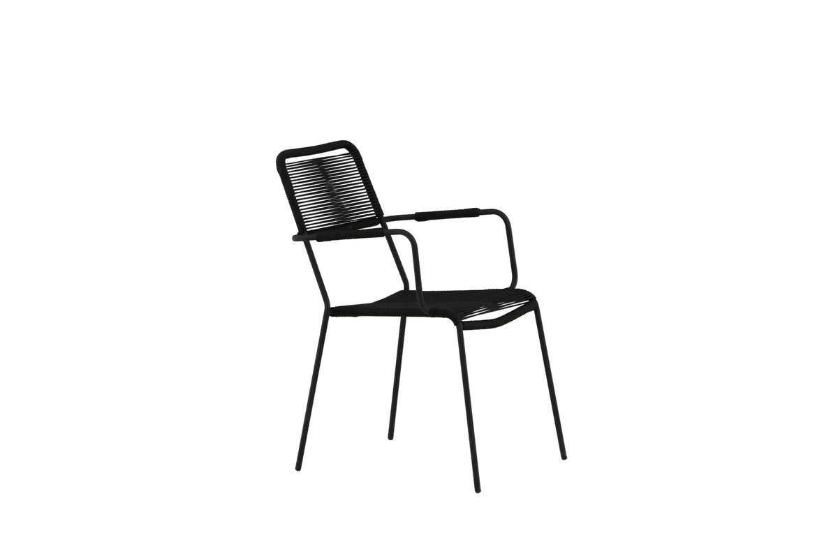 Venture Design Lindos Matstolar 2-pack Svart