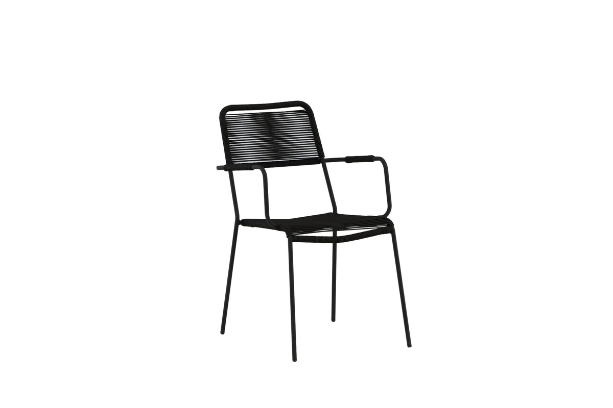 Venture Design Lindos Matstolar 2-pack Svart