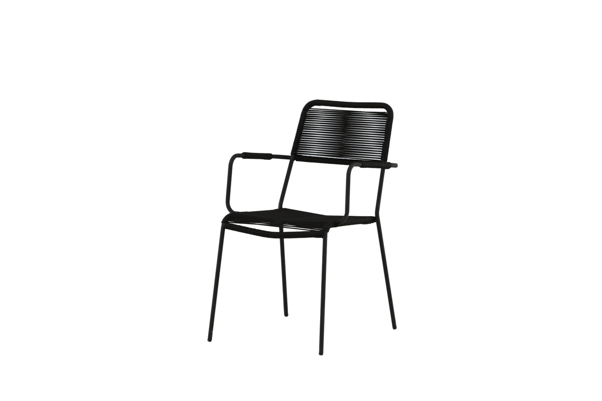 Venture Design Lindos Matstolar 2-pack Svart