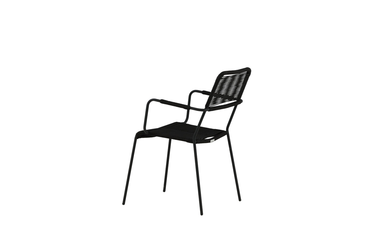Venture Design Lindos Matstolar 2-pack Svart