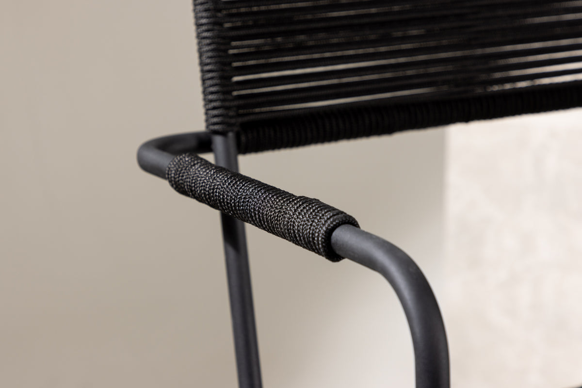 Venture Design Lindos Matstolar 2-pack Svart