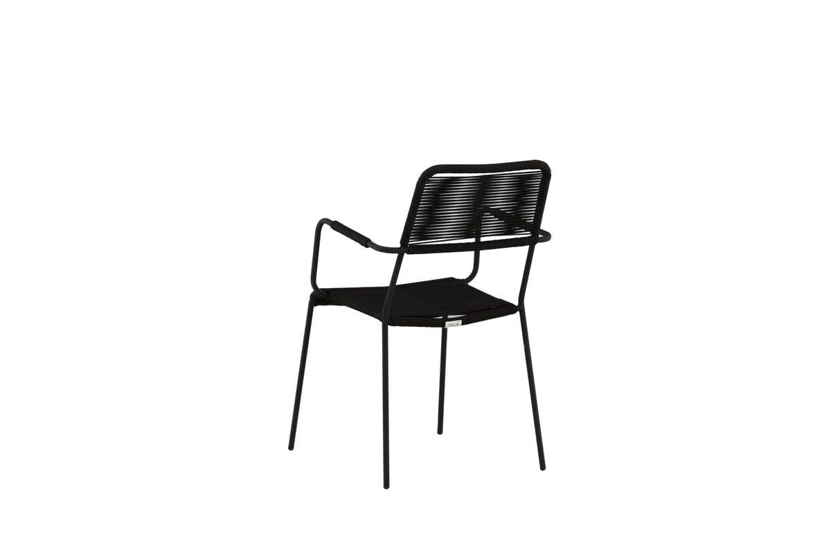 Venture Design Lindos Matstolar 2-pack Svart