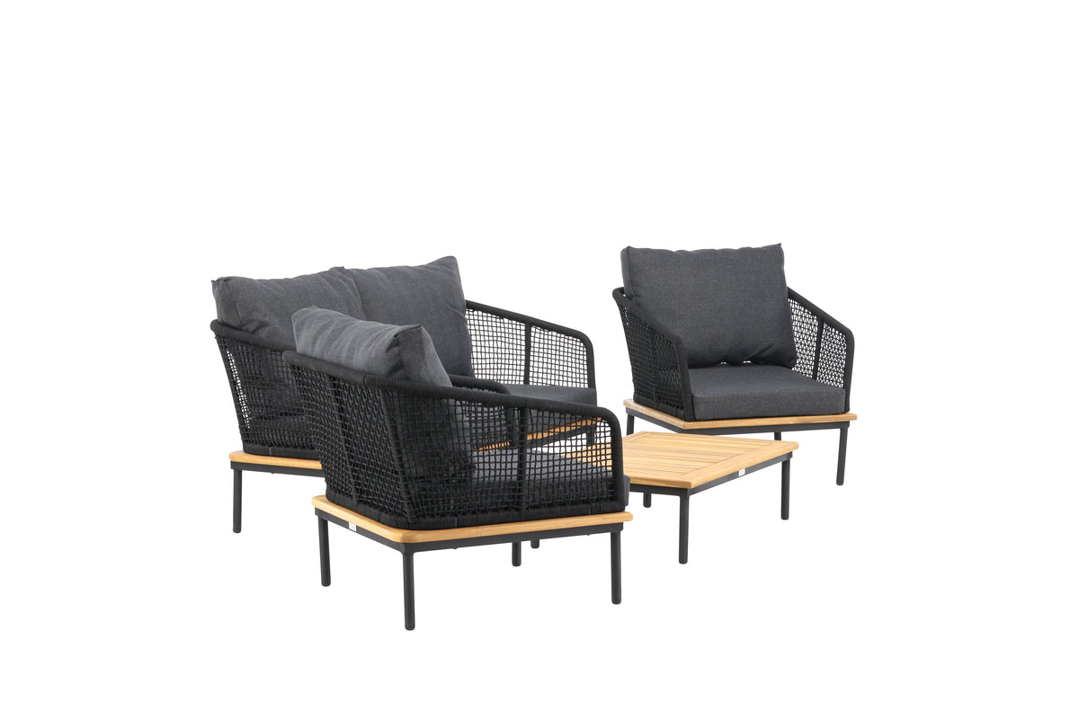 Venture Design Andorra Soffgrupper Natur Svart