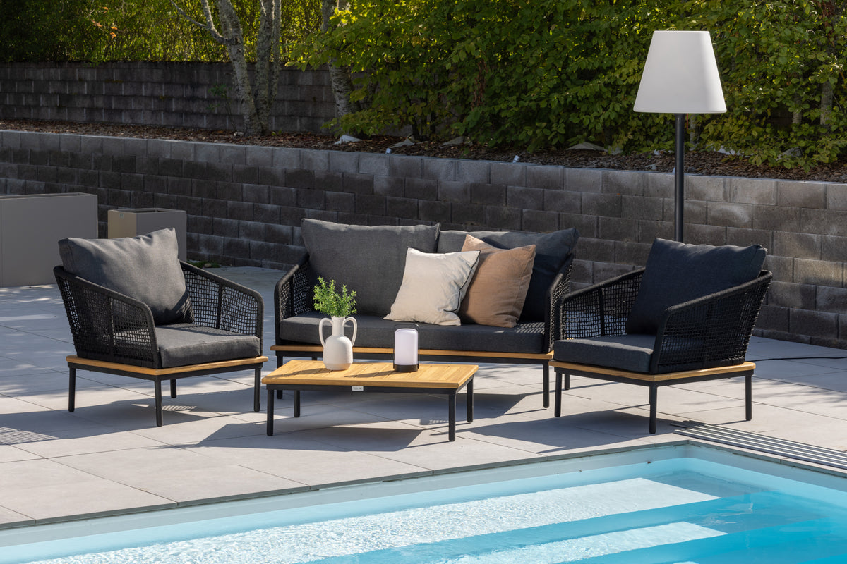 Venture Design Andorra Soffgrupper Natur Svart