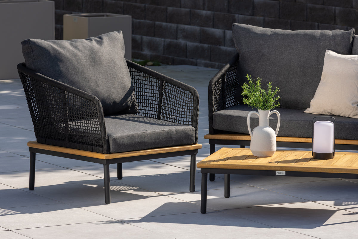 Venture Design Andorra Soffgrupper Natur Svart