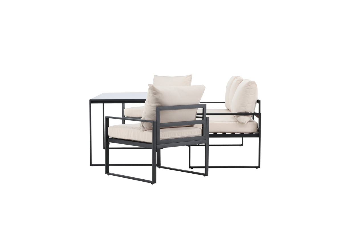 Venture Design Catania Soffgrupper Svart Beige