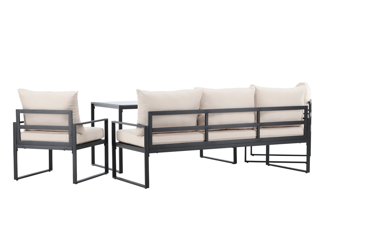 Venture Design Catania Soffgrupper Svart Beige