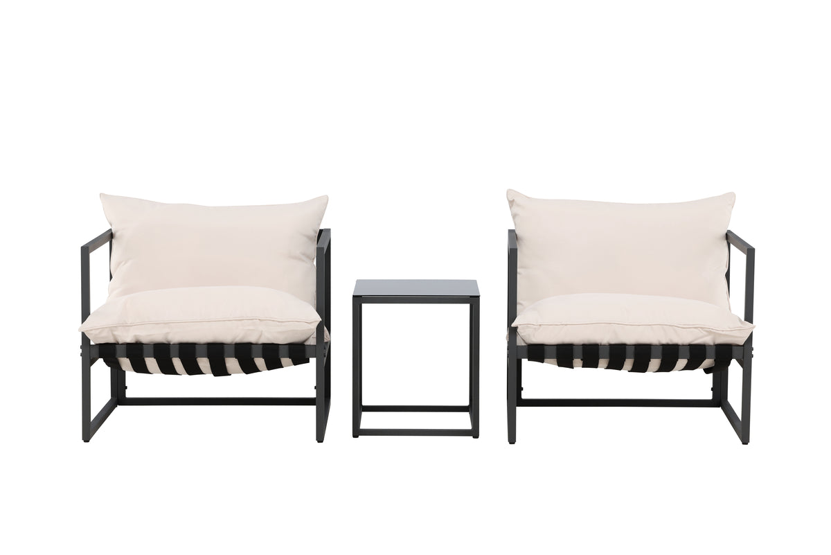 Venture Design Messina Lounge Set Svart
