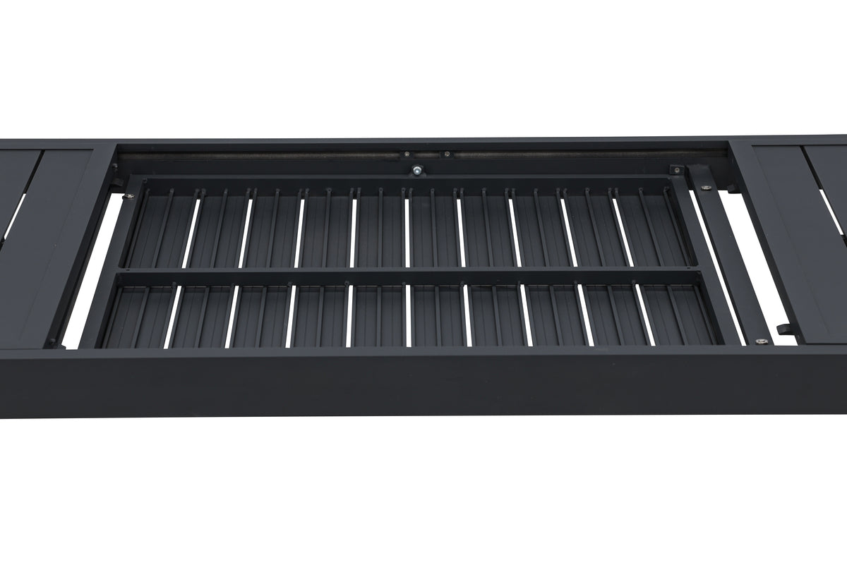 Venture Design Capo Rektangulära Matbord 160/240 x 100 Svart