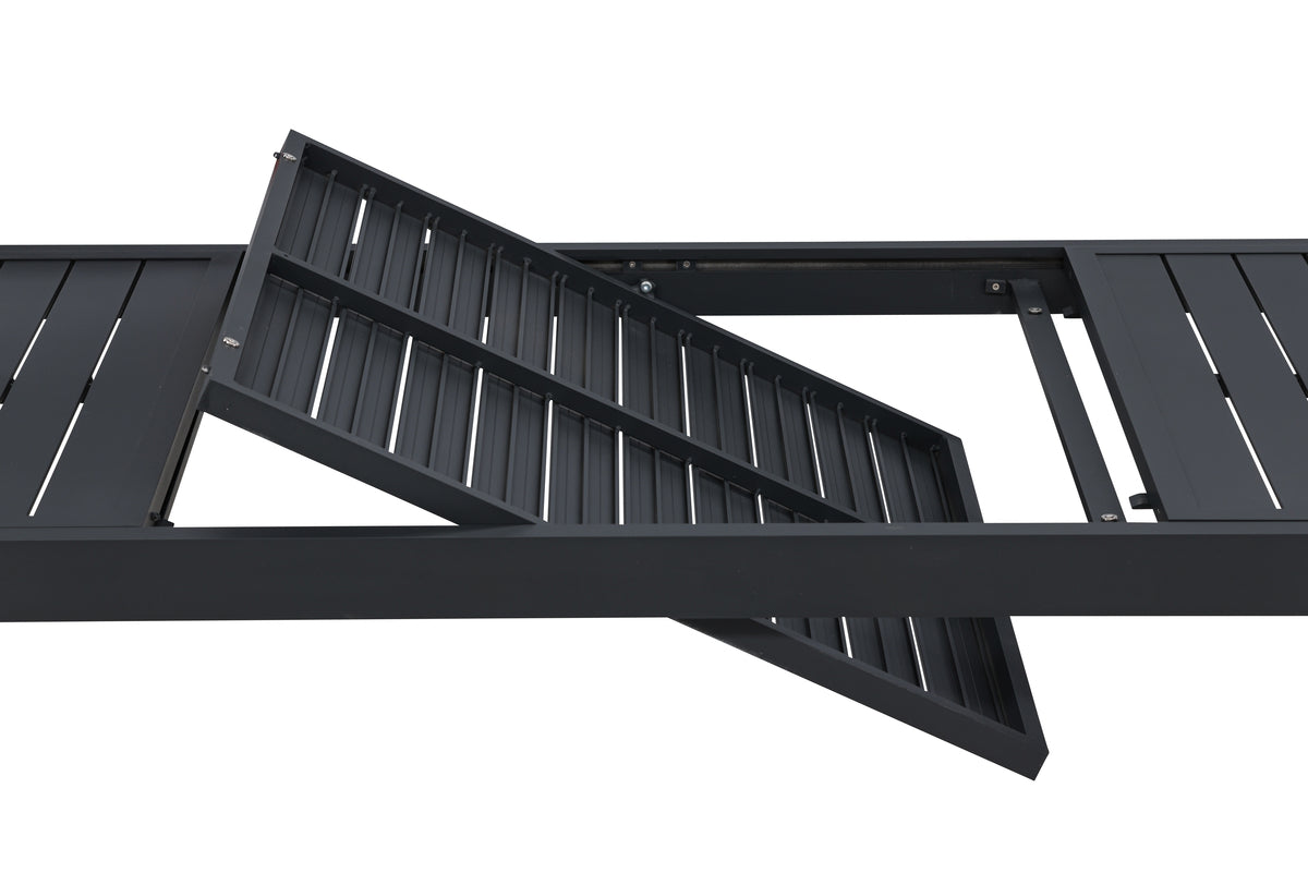 Venture Design Capo Rektangulära Matbord 160/240 x 100 Svart