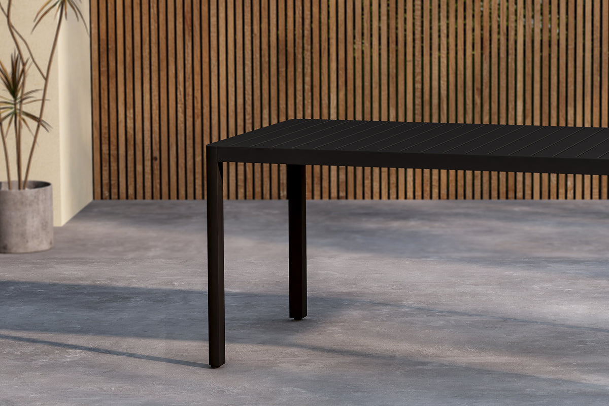 Venture Design Giardini Rektangulära Matbord 150 x 85 Svart