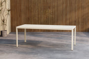 Venture Design Giardini Rektangulära Matbord 200 x 90 Beige