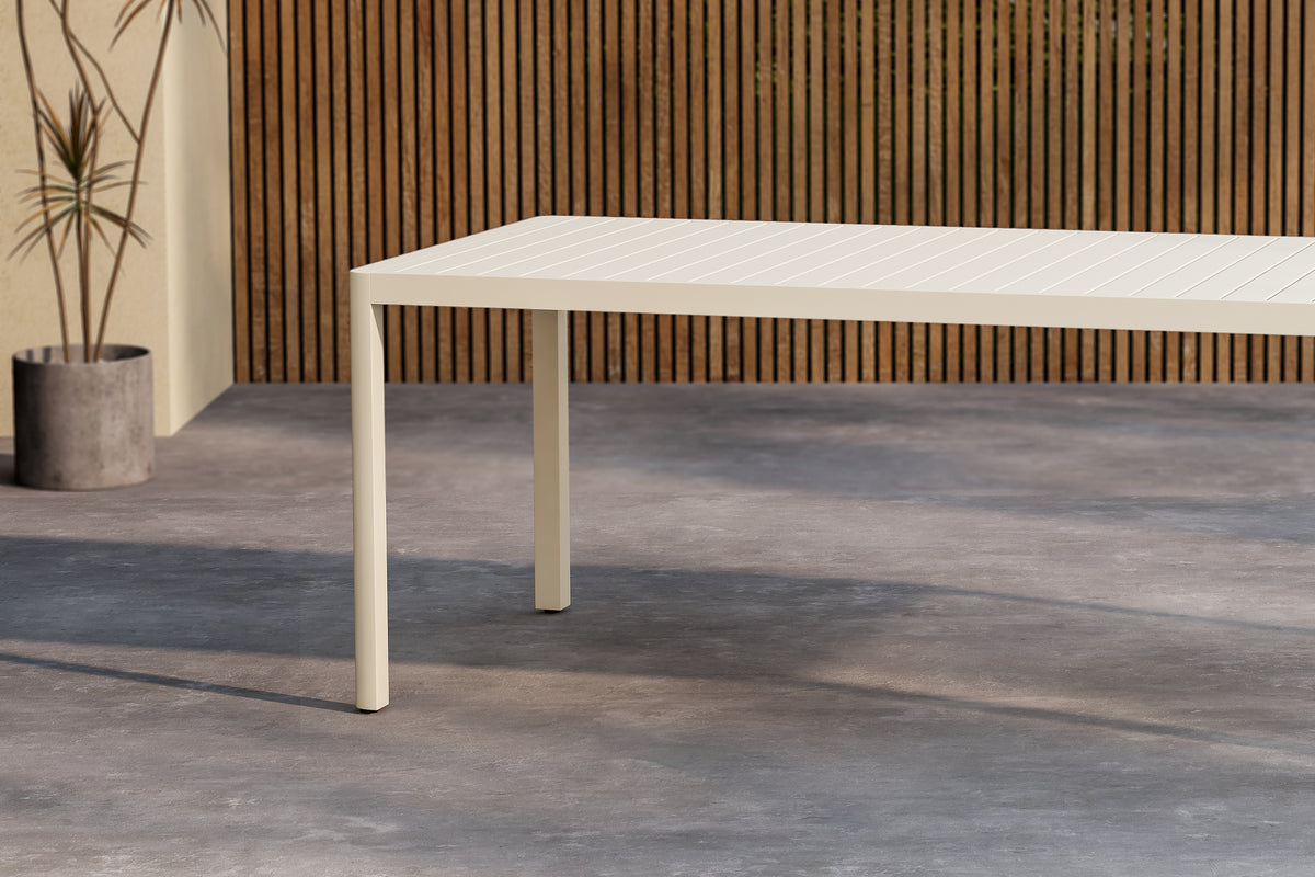 Venture Design Giardini Rektangulära Matbord 200 x 90 Beige