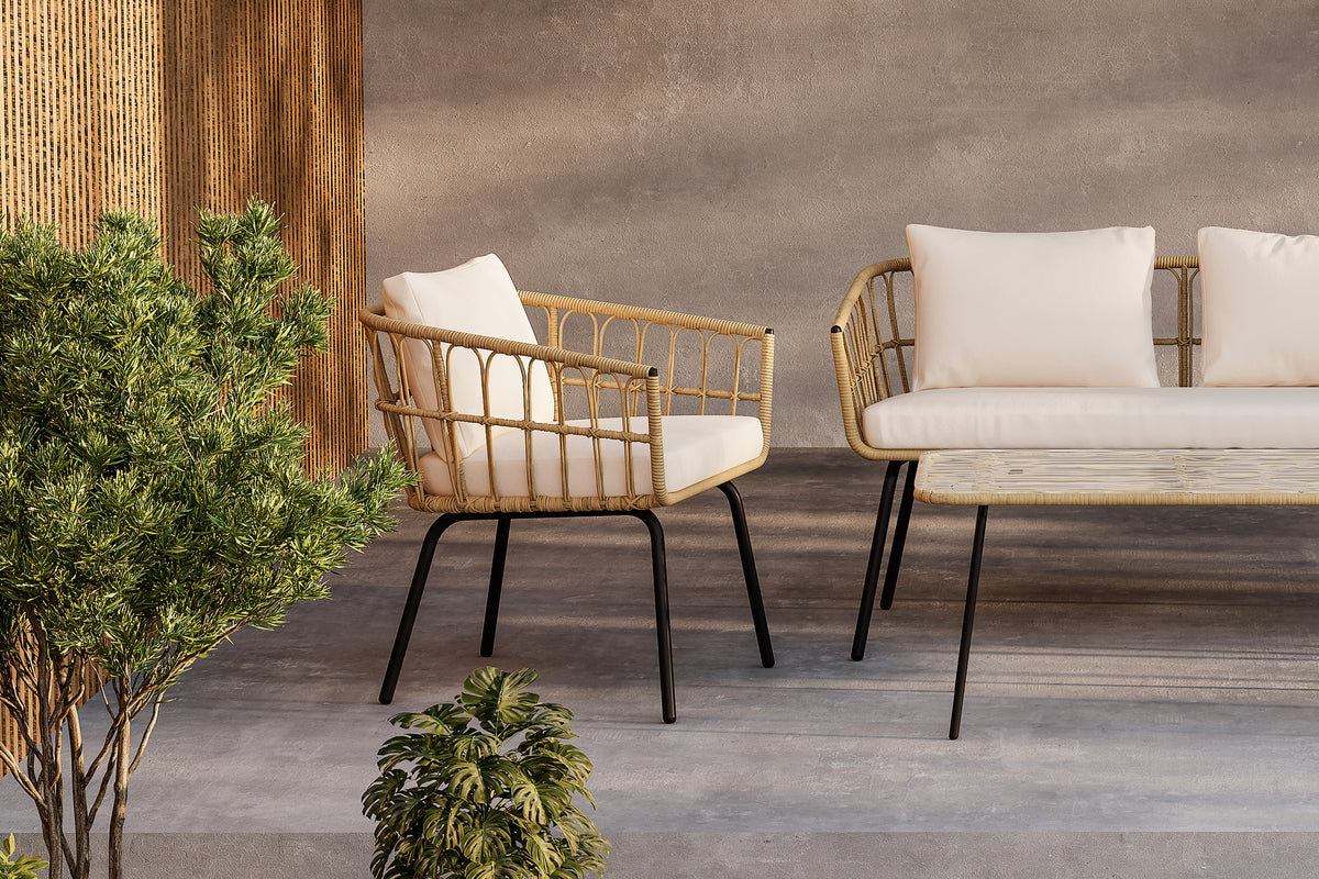 Venture Design Ortigia Lounge Set Natur Natur