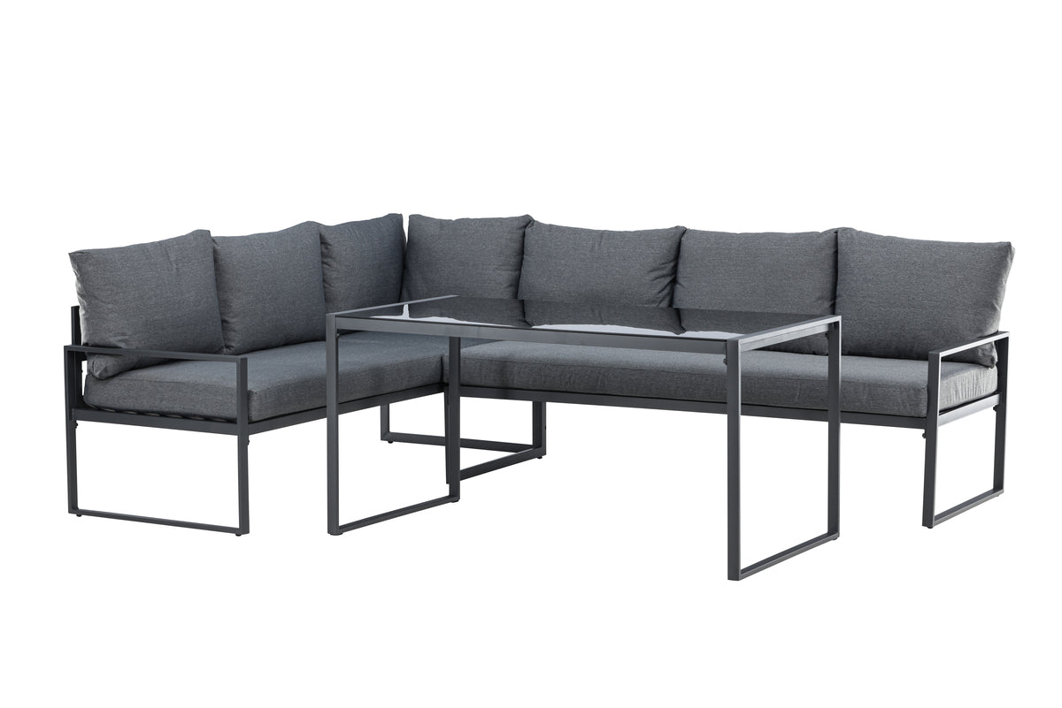 Venture Design Zingaro Hörngrupper Svart Grå