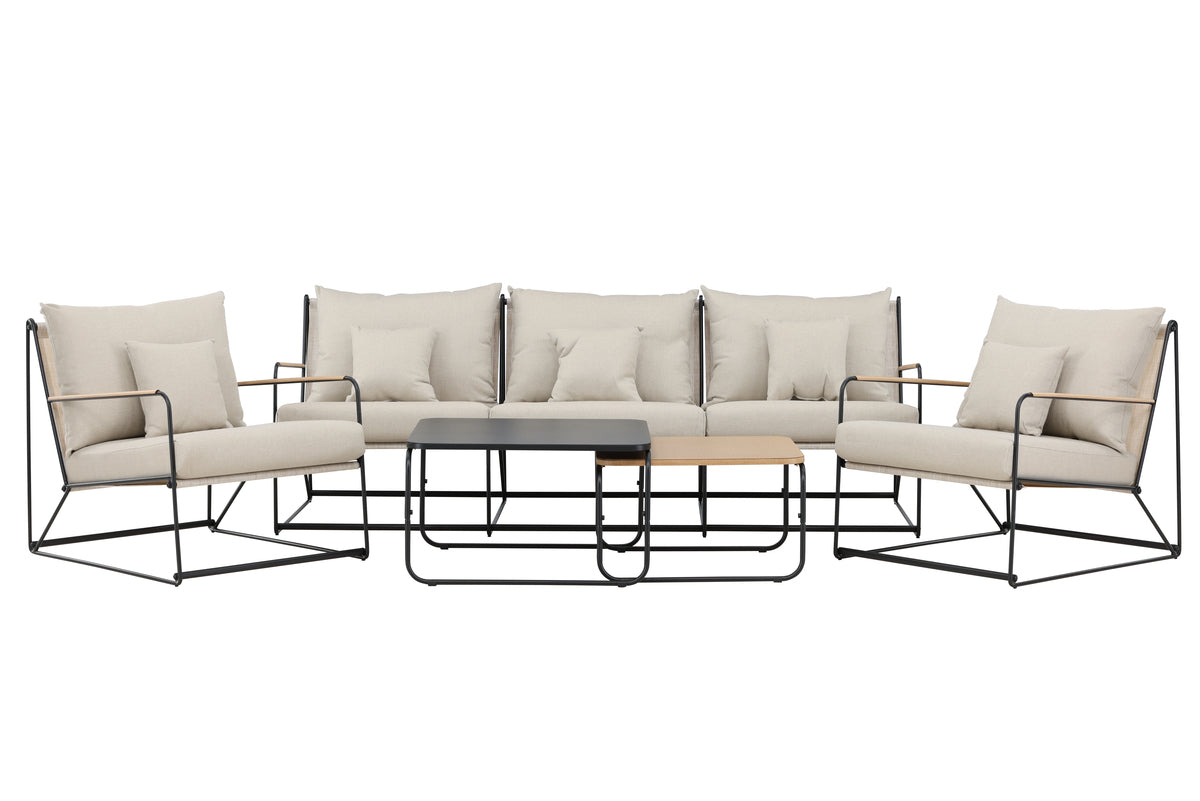 Venture Design Palazzo Soffgrupper Svart Beige
