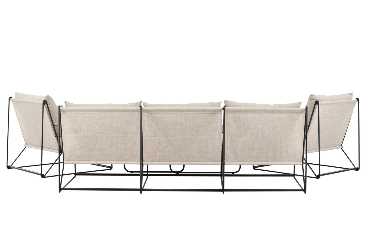Venture Design Palazzo Soffgrupper Svart Beige