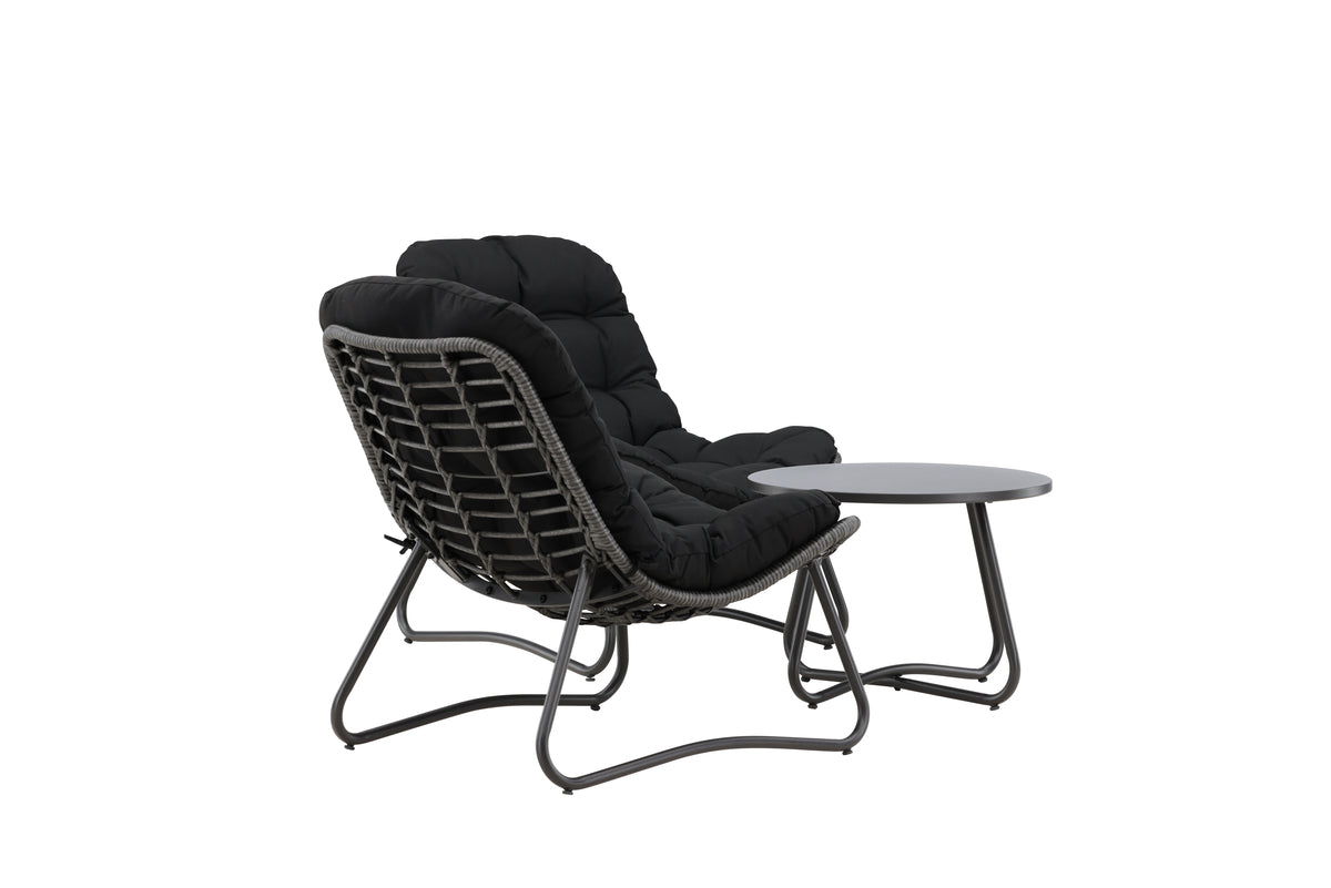 Venture Design Cala Lounge Set Antracit
