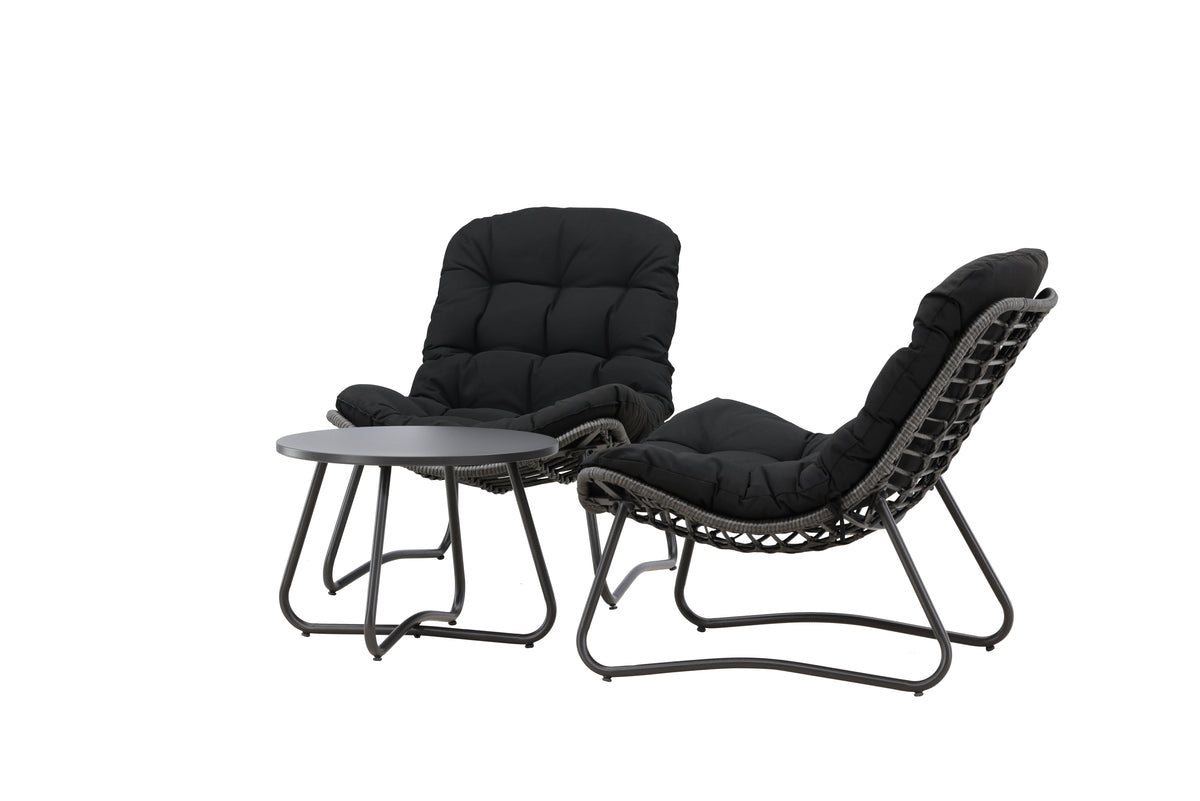 Venture Design Cala Lounge Set Antracit