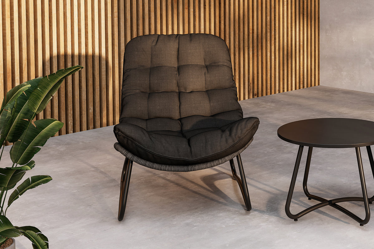 Venture Design Cala Lounge Set Antracit