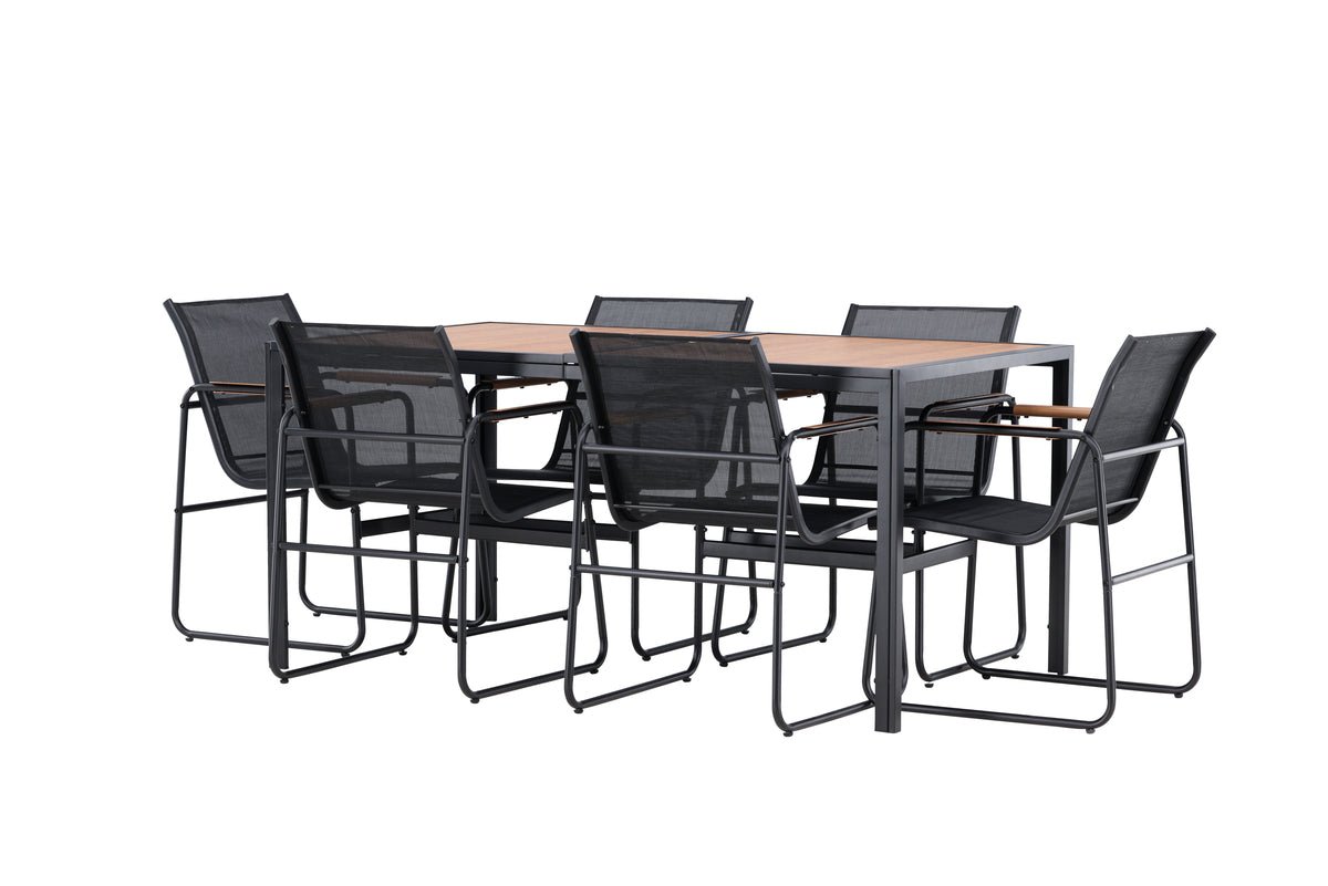 Venture Design Lampedusa Matgrupper Svart Svart