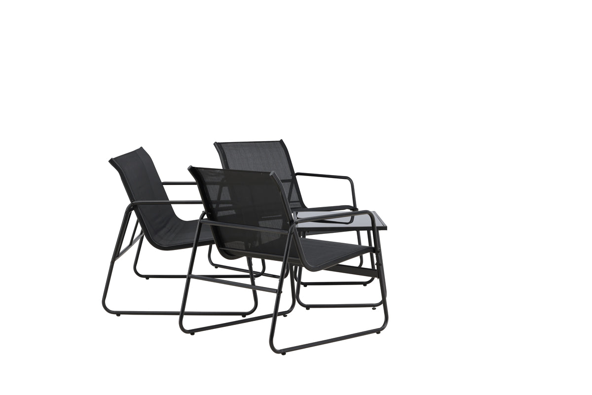 Venture Design Scopello Soffgrupper Svart Svart