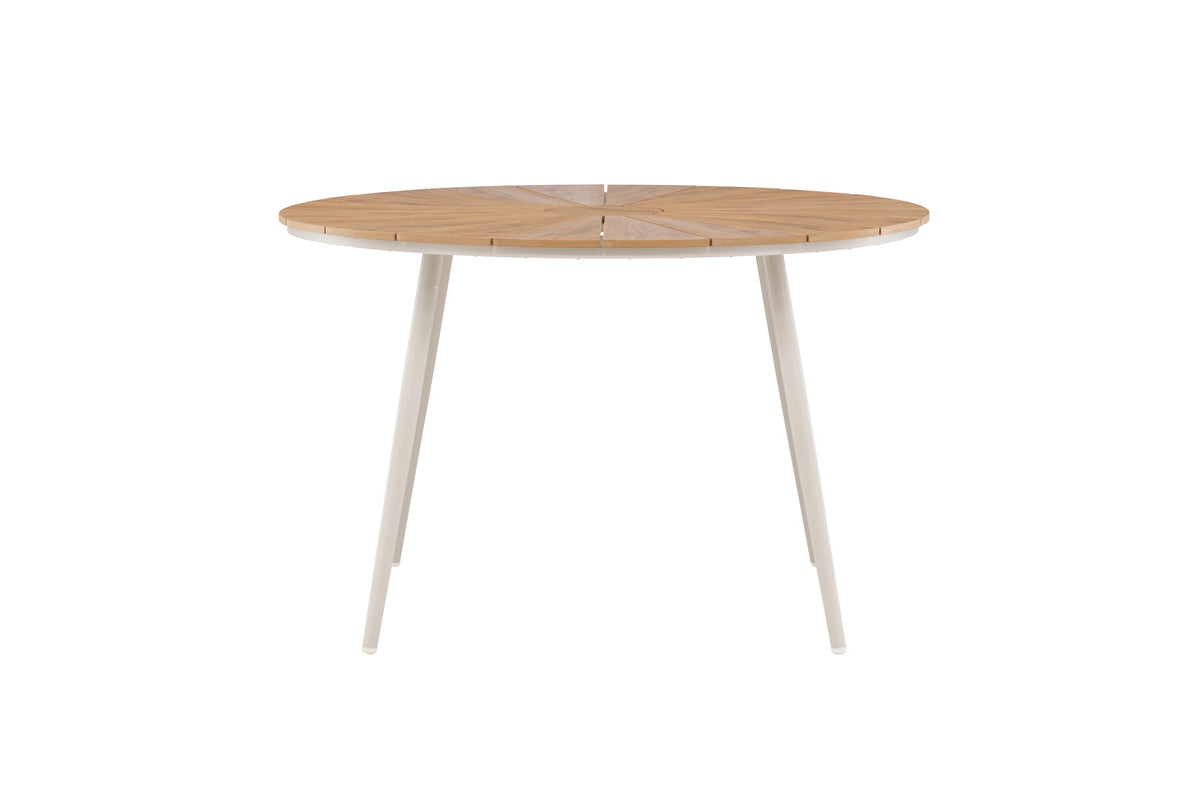 Venture Design San Vito Runda Matbord ⌀120 Beige
