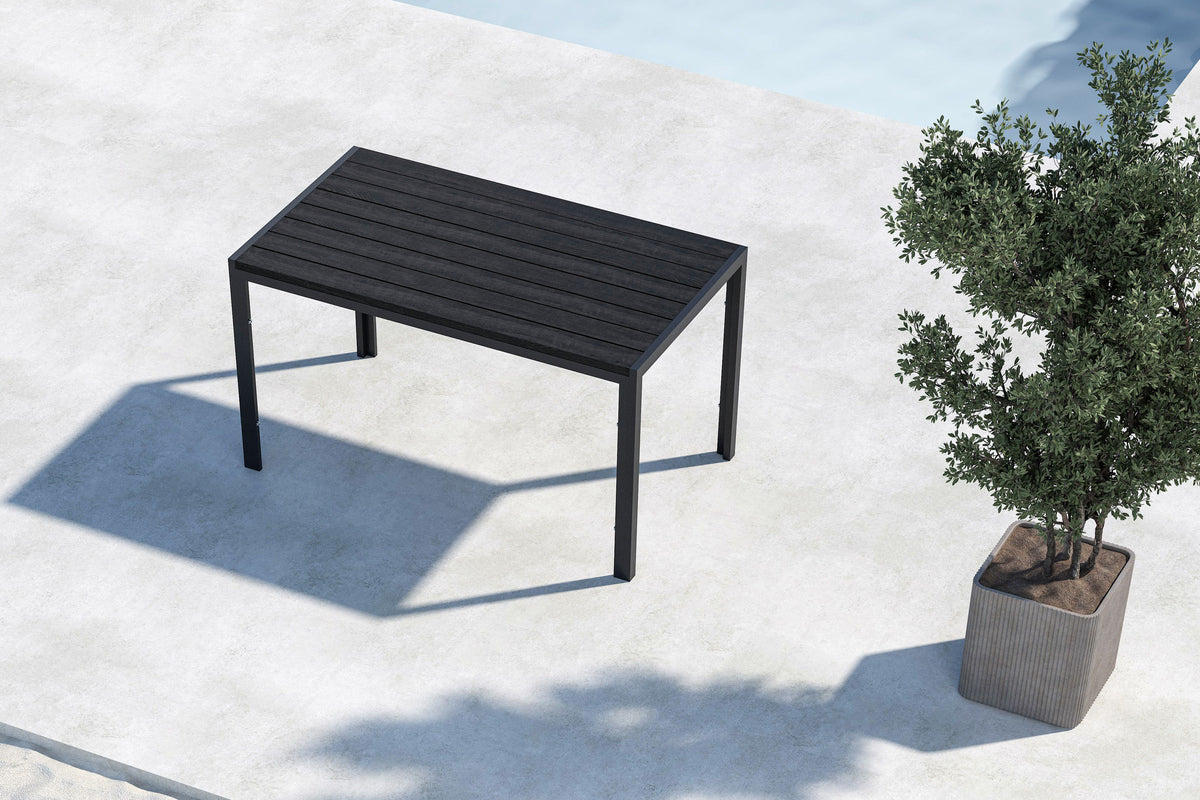 Venture Design Mirko Rektangulära Matbord 140 x 80 Svart