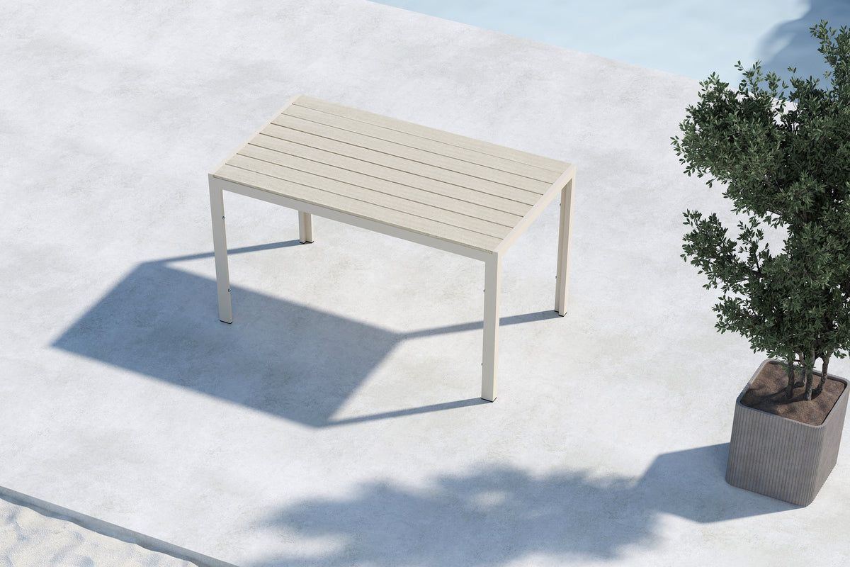 Venture Design Mirko Rektangulära Matbord 140 x 80 Beige