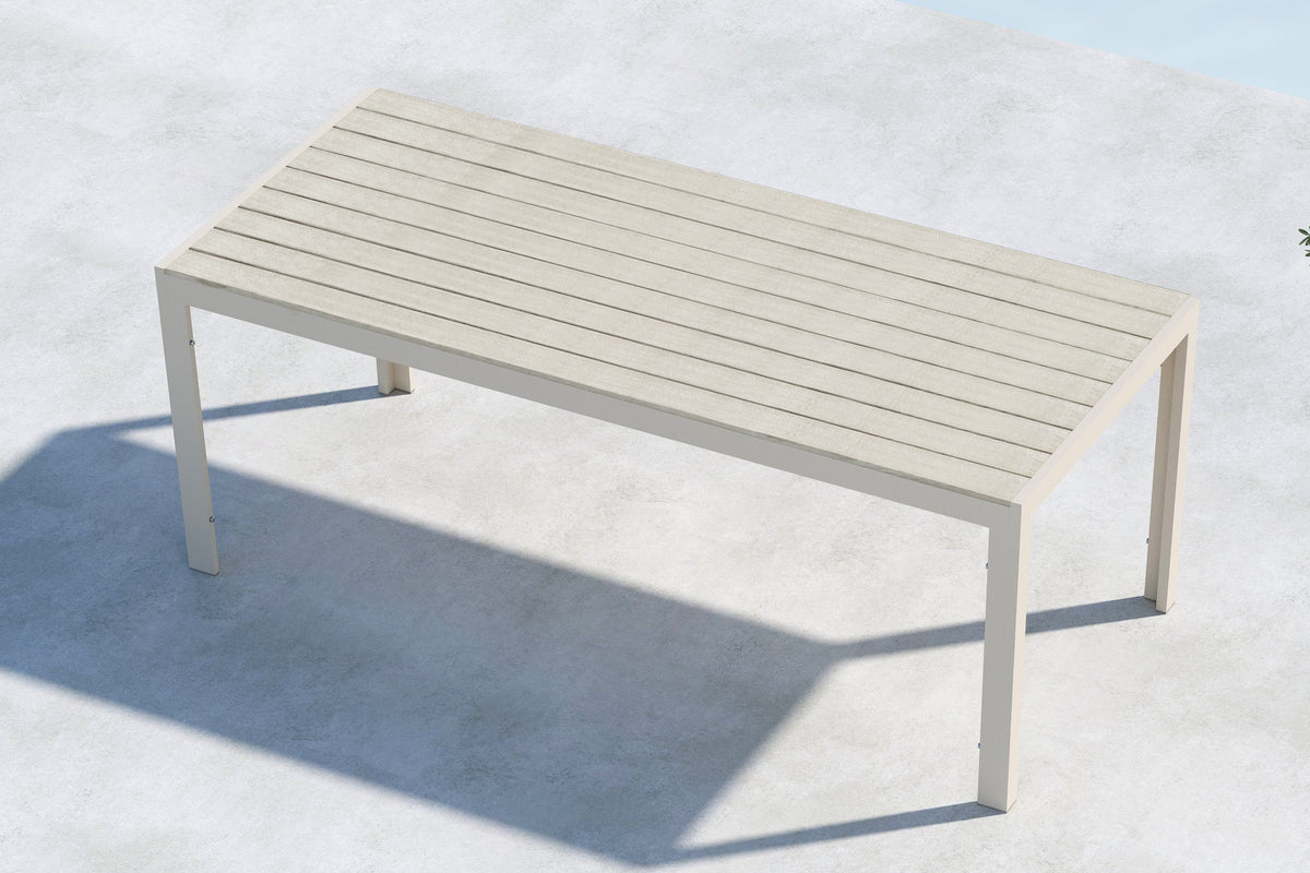Venture Design Mirko Rektangulära Matbord 205 x 90 Beige