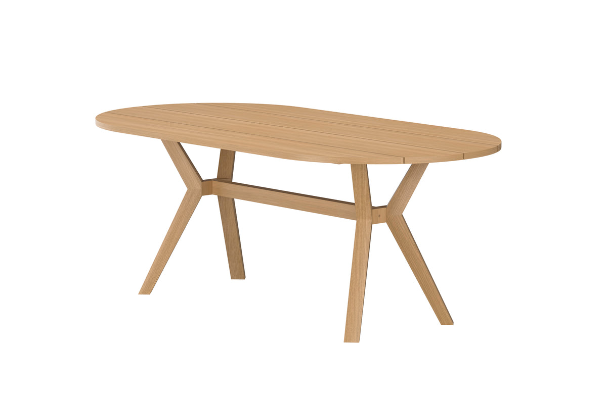 Venture Design Kenya Ovala Matbord 200 x 90 Natur