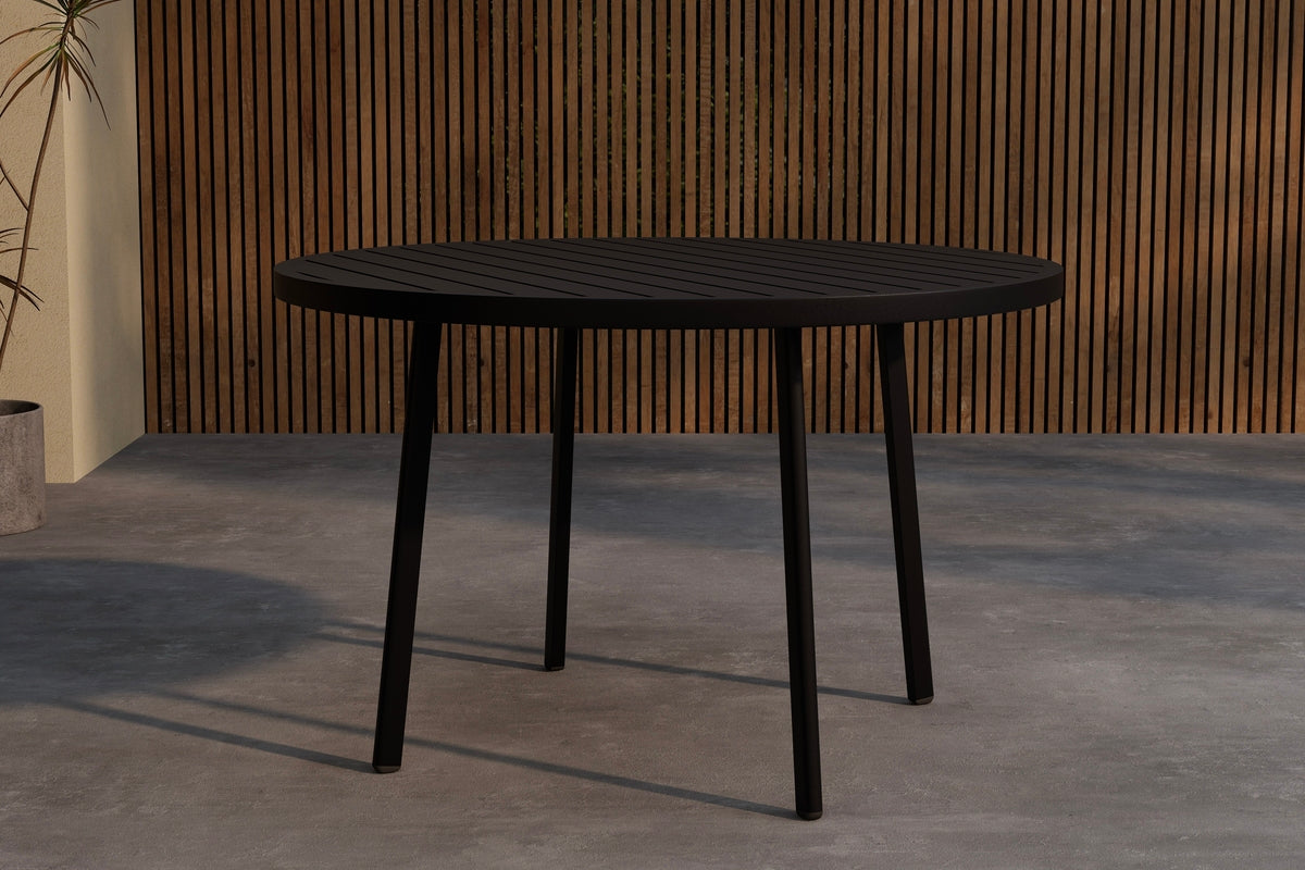 Venture Design Giardini Runda Matbord Ø120 Svart