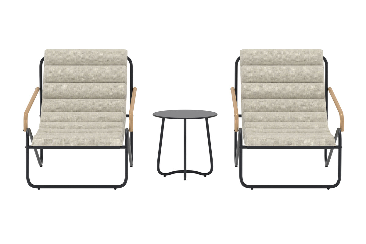 Venture Design Ithaka Lounge Set Svart