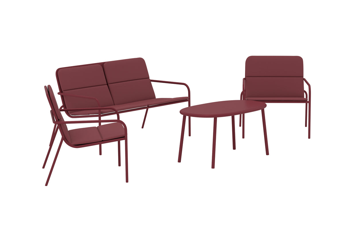 Venture Design Fourni Soffgrupper Vinröd Vinröd