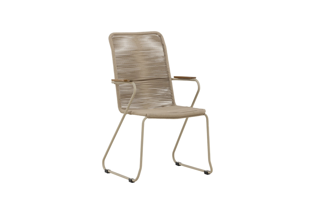 Venture Design Bois Matstolar Beige