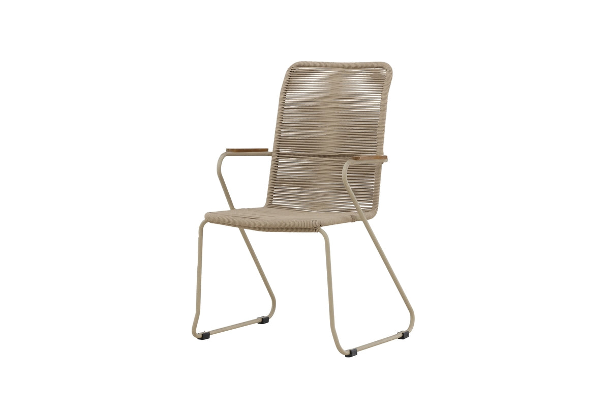 Venture Design Bois Matstolar Beige