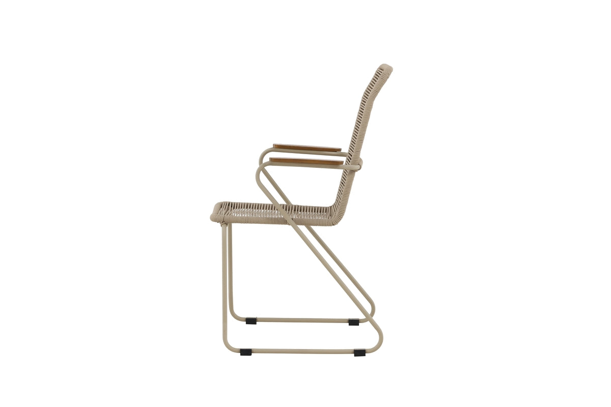 Venture Design Bois Matstolar Beige