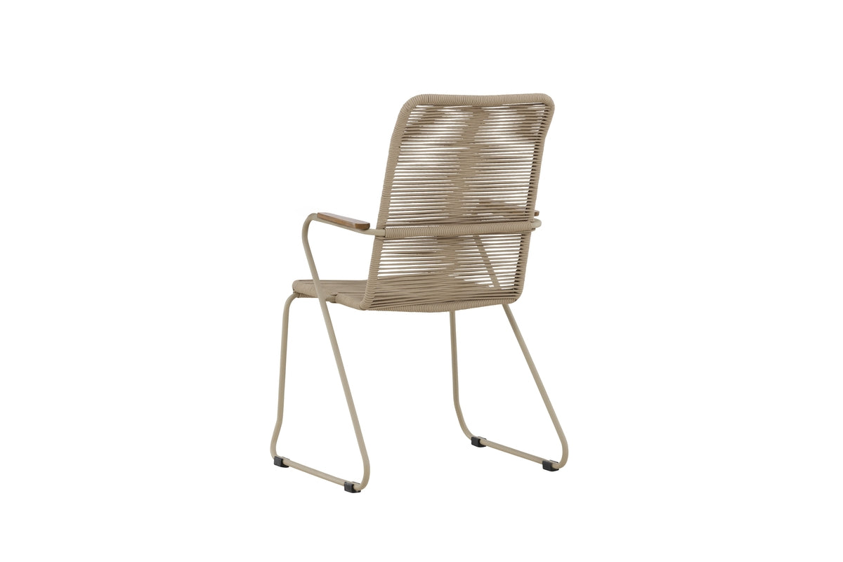 Venture Design Bois Matstolar Beige