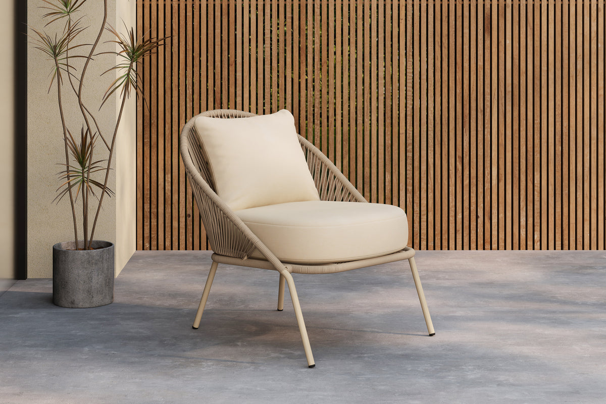 Venture Design Lindos Loungefåtöljer Beige
