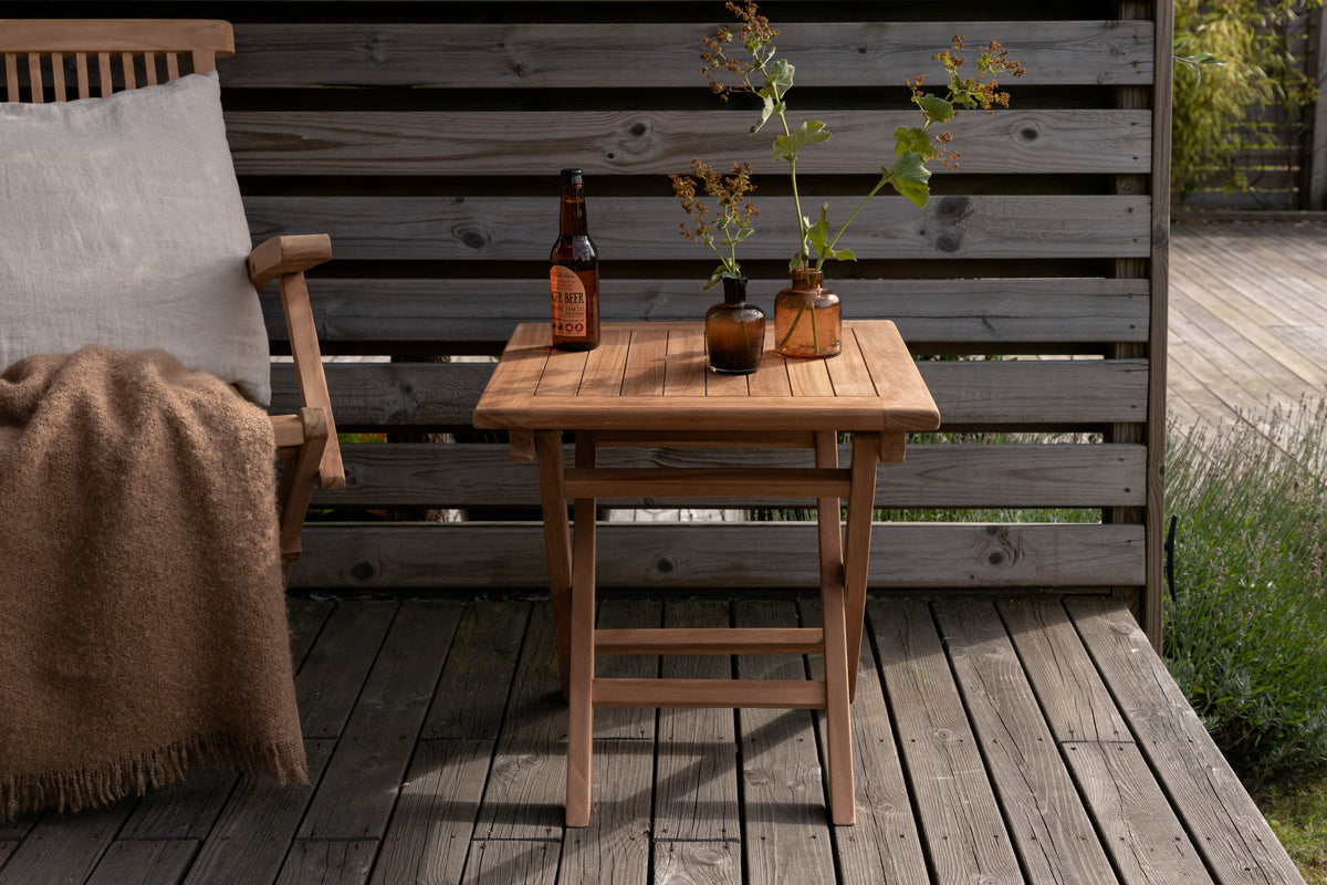 Venture Design Kenya Cafebord 50 x 50 x 50 Natur