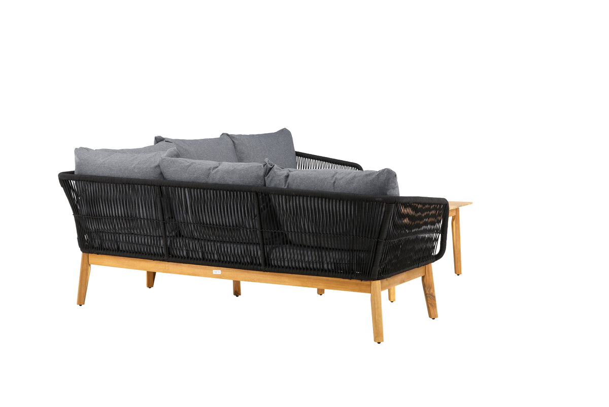 Venture Design Chania Hörngrupper Natur Svart