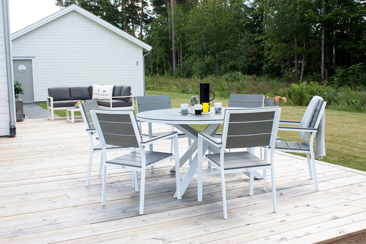 Venture Design Copacabana Runda Matbord Ø120 Grå