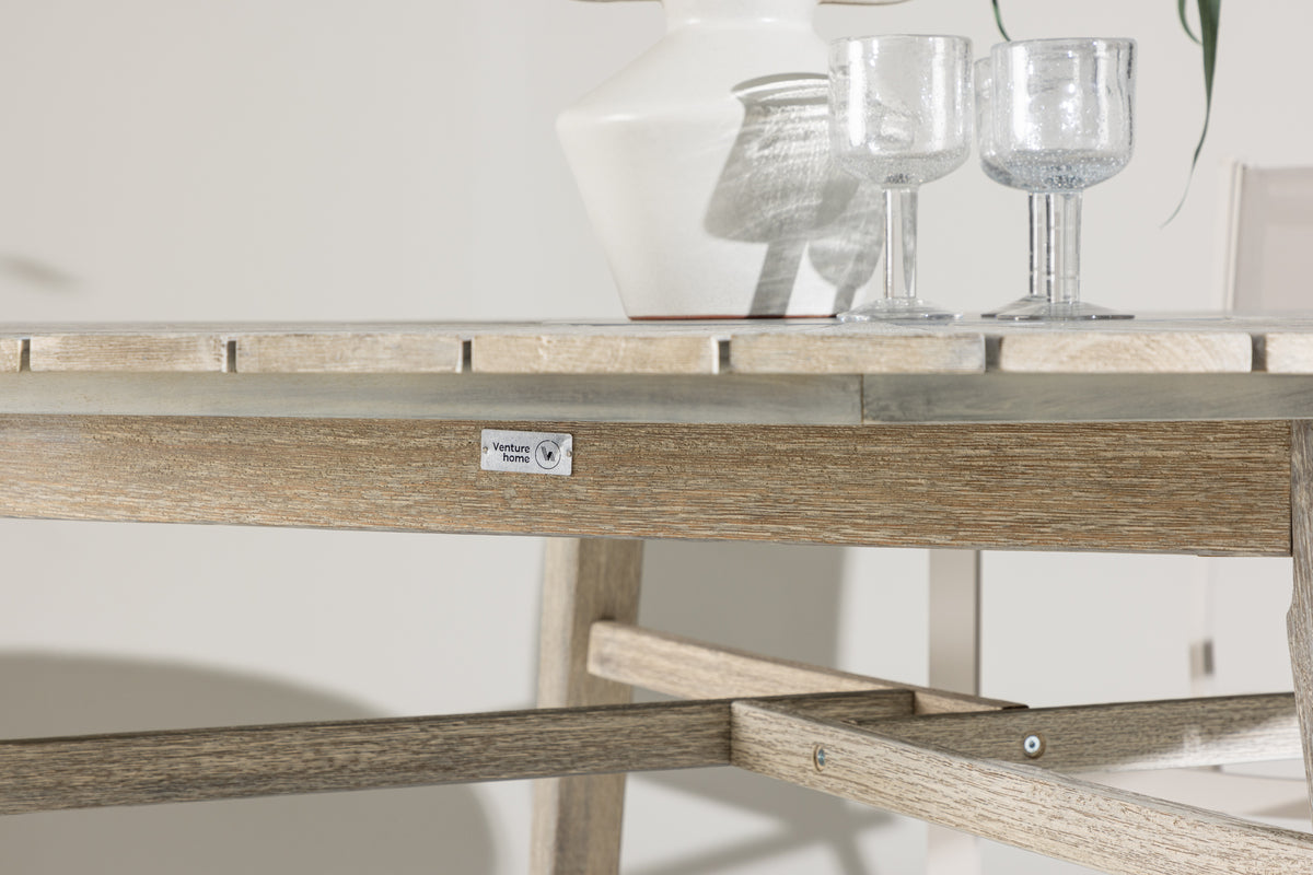 Venture Design Rives Runda Matbord ⌀150 Vitputsad