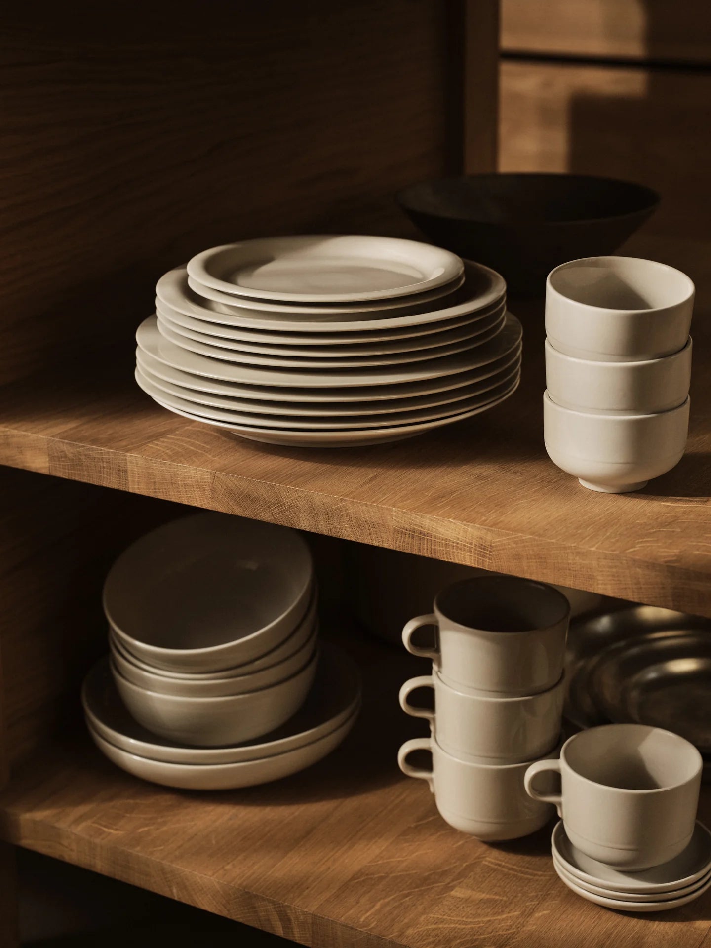 Design House Stockholm, Sandplatta 19cm, 8-pack, tallrik, Carina Seth Andersson