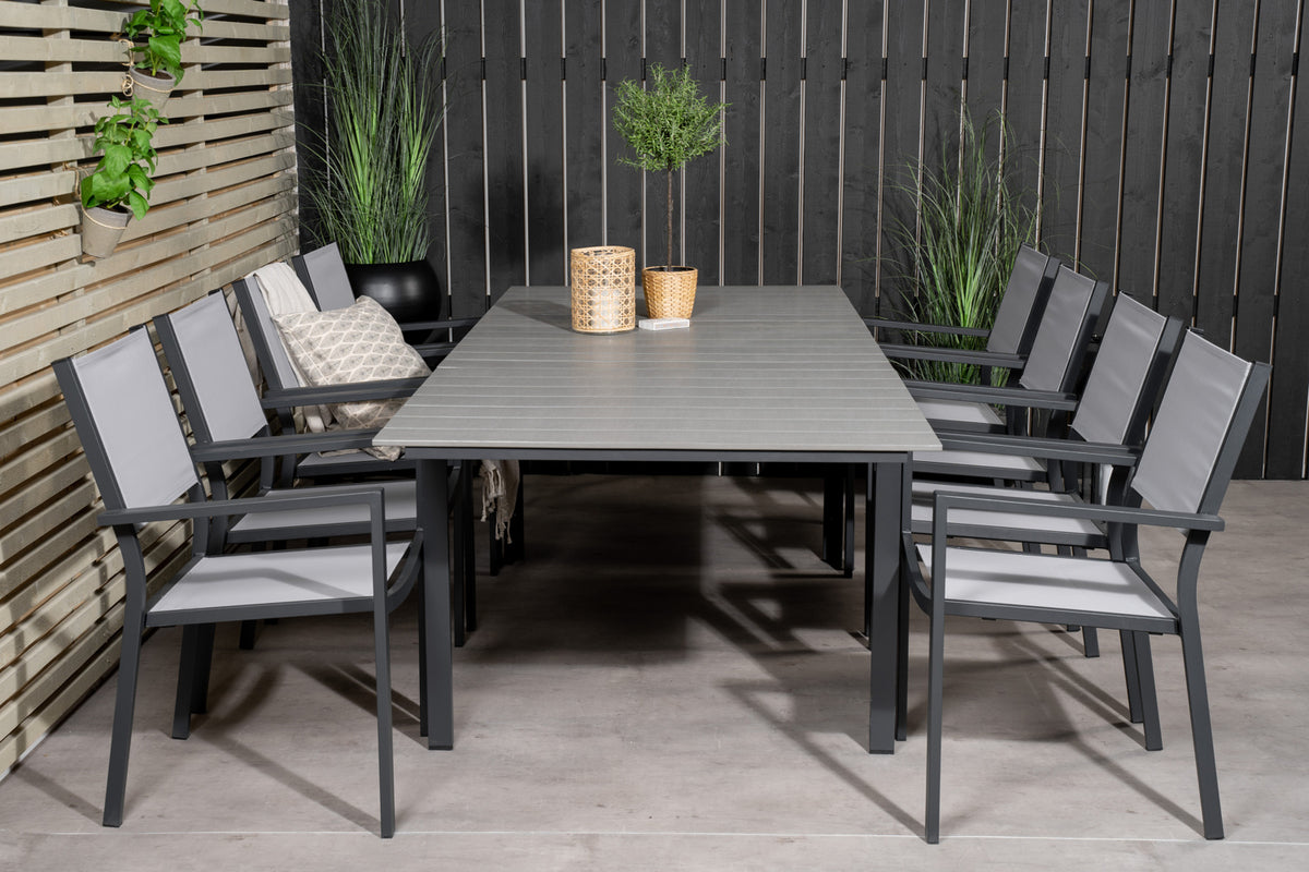 Venture Design Levels & Copacabana Matbord 160x100x75 + Matstolar
