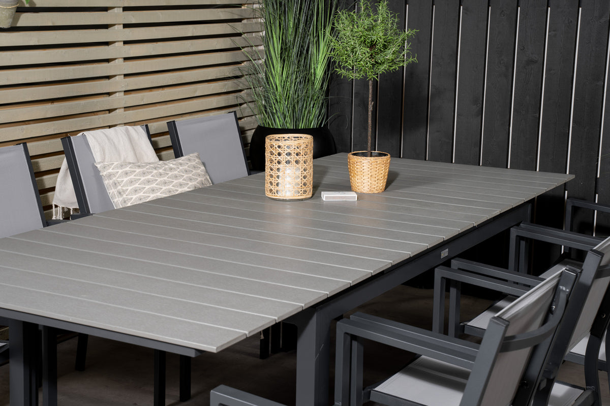 Venture Design Levels & Copacabana Matbord 160x100x75 + Matstolar