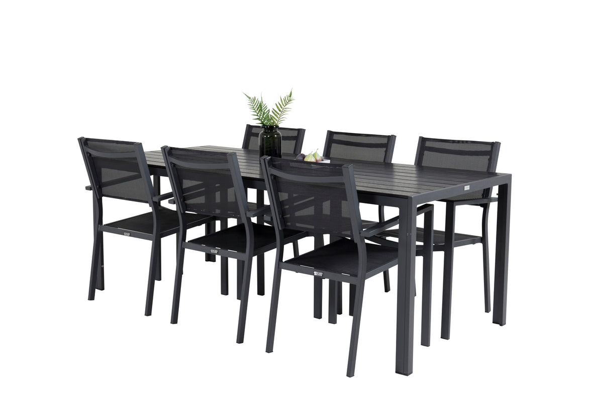Venture Design Copacabana & Break Matstolar Svart +