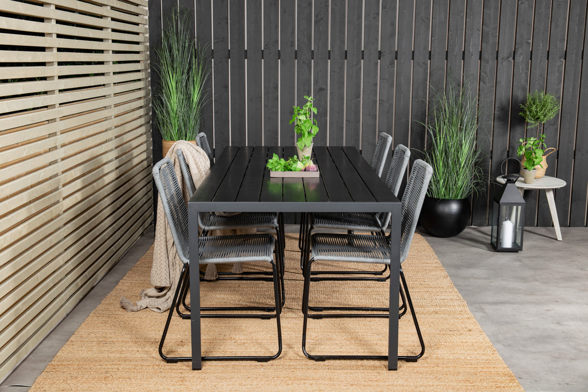 Venture Design Lindos & Break Matstolar 2-pack Grå +