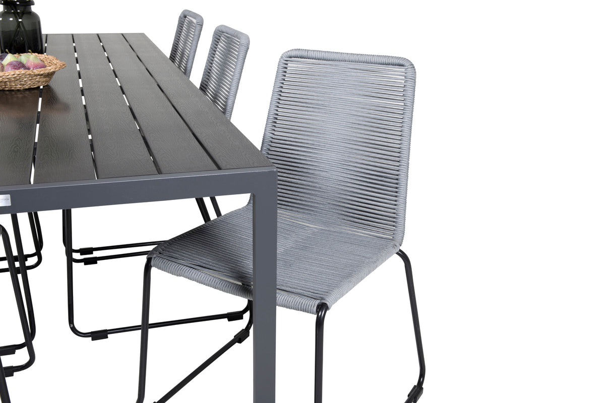 Venture Design Lindos & Break Matstolar 2-pack Grå +