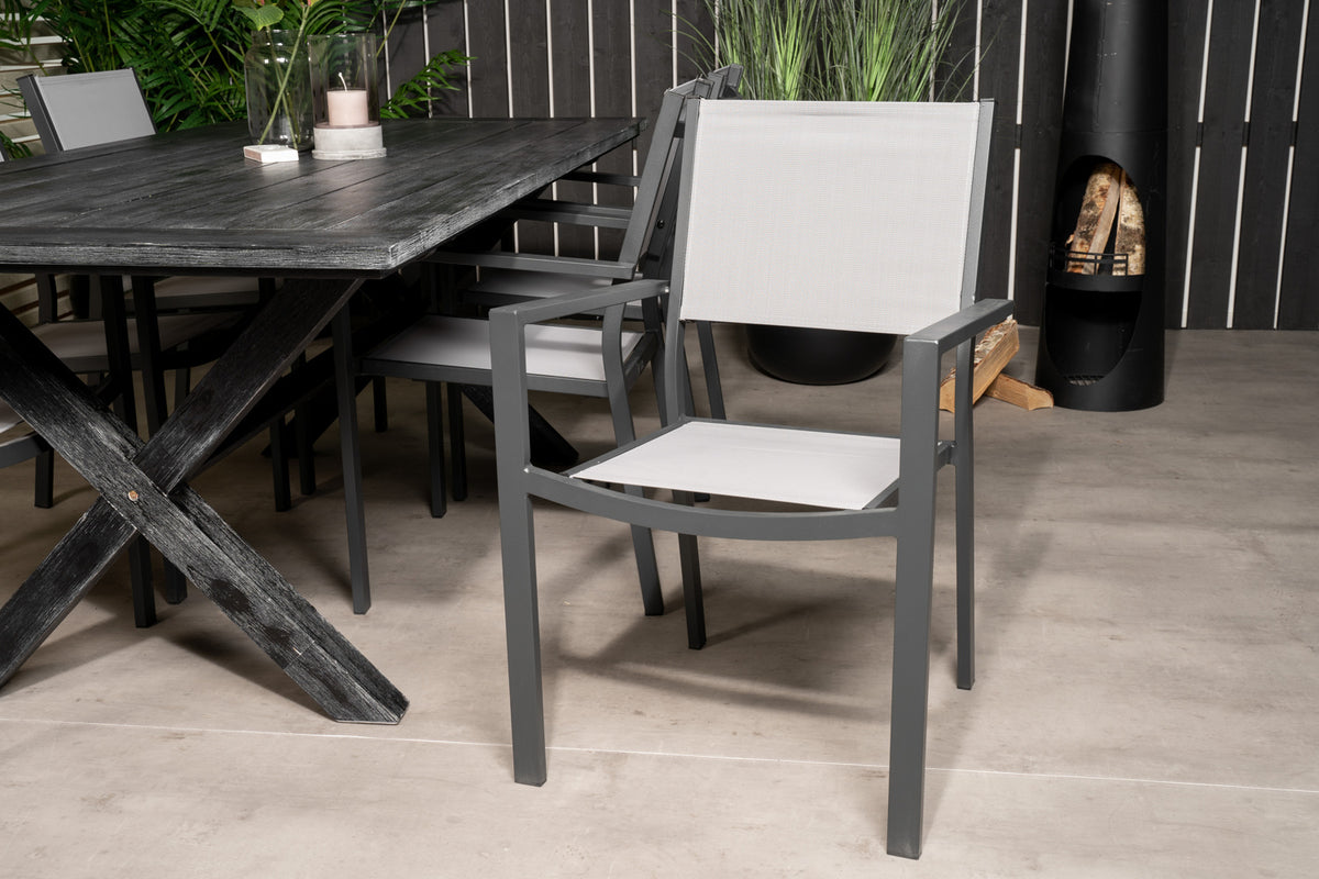 Venture Design Copacabana & Rives Matstolar + Matbord 200x100